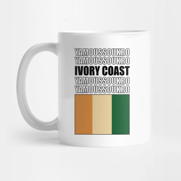 Flag of Ivory Coast by KewaleeTee